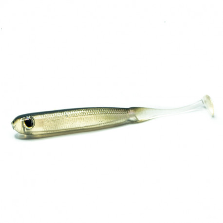 Leurre TIEMCO PDL Super shad tail 4inch Pearl wakasagi