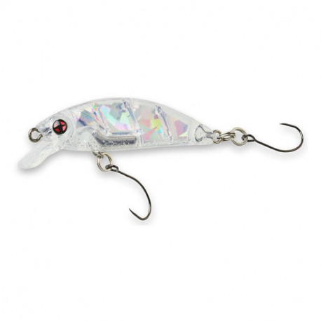 Leurre SAKURA Phoxy minnow AREA 50mm S Clear Plate