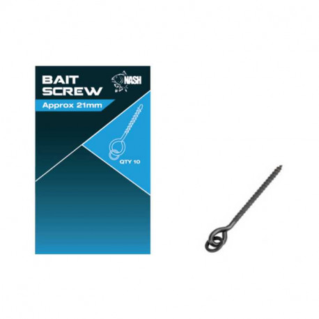 Vis Filetées Bait Screw NASH Approx 21mm
