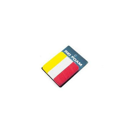 Mousse NASH Rig foam Jaune / Blanc / Rouge