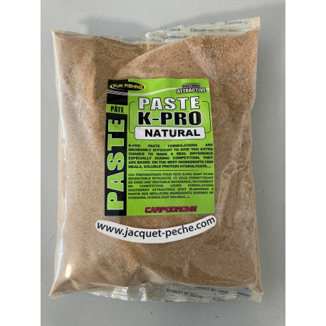 Pâte FUN FISHING K Pro Natural 500Gr