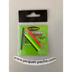 Antenne FUN FISHING Kit 8 pcs 2.0mm Longe 45mm