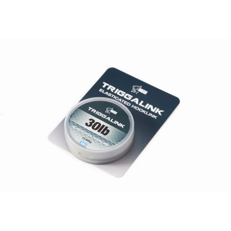 Triggalink NASH Elasticated hooklink 20Lb 20m