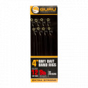 GURU QM1 Bait Band rigs Extra strong 10cm  0.15mm  n°18