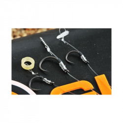 Bas de ligne GURU Super MWG Ready Rigs 10cm 0.17mm n°14