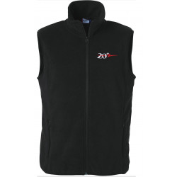 ULTIMATE FISHING 20th anniversary embroidered sleeveless fleece S