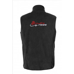 ULTIMATE FISHING 20th anniversary embroidered sleeveless fleece S 2