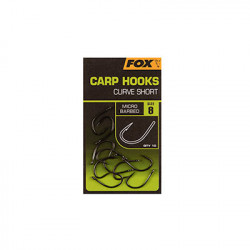 FOX Carp Hooks Curve Short Micro Barbed Hooks Size 2