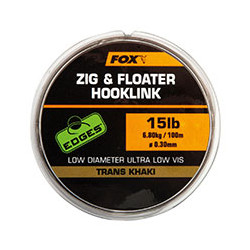 Zig Floater FOX Khaki 100m 15lb/6.8kg  0.30mm