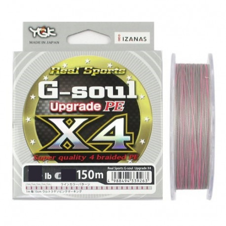 YGK WX4 G soul upgrade PE2.5 braid