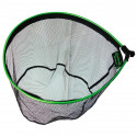 FUN FISHING landing net head Model M - 55x45Cm - 3mm rubber mesh