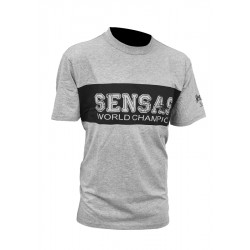 T-shirt SENSAS Club Bicolore Gris et Noir - taille XXXXL
