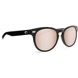 Lunettes COSTA Shiny black 580G Silver copper mirror