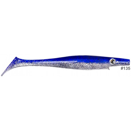 Leurre STRIKE PRO Pig shad Jr 20cm Blue halo