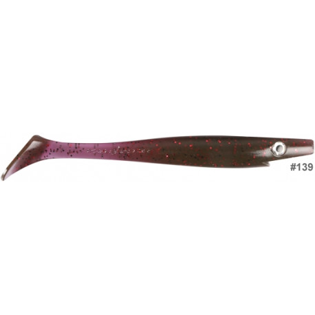 Leurre STRIKE PRO Pig shad Jr 20cm Purple heart