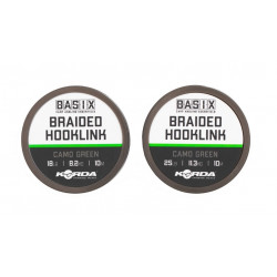Tresse gainées KORDA Basix braided Hooklink - 18Lbs/8.2Kg - 10M