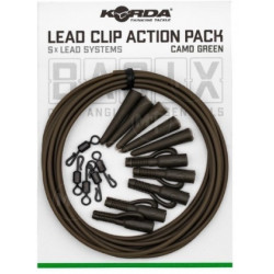 Lead clip action pack KORDA Basix