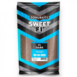 Amorce SONUBAITS F1 Noir sweet fishmeal - 2Kg