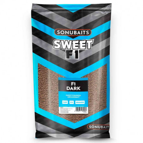 SONUBAITS bait F1 Black sweet fishmeal - 2Kg