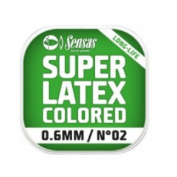Elastique SENSAS Super Latex colored 6M Diam. 1.4mm