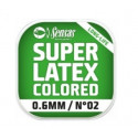 Elastique SENSAS Super Latex colored 6M Diam. 1.4mm