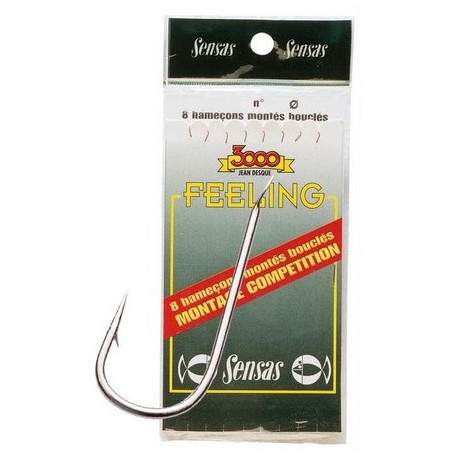 Bas de ligne SENSAS Feeling 6110 bronzé n°16  0.12mm