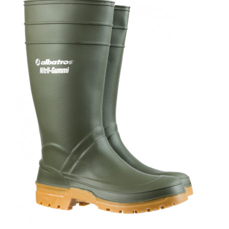 ALBATROS Guardian high green boots size 36
