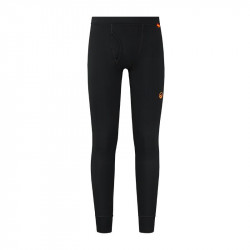 GURU thermal leggings black - brush logo - Size S