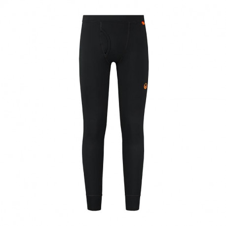 GURU thermal leggings black - brush logo - Size S
