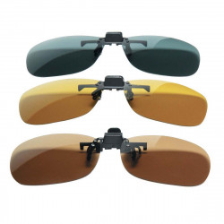 JMC F3 Polarflite Amber flip-up clip