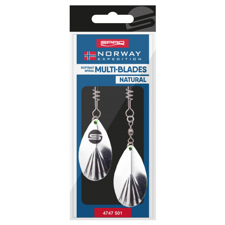 SPRO Multi-blades Silver (2 pieces)
