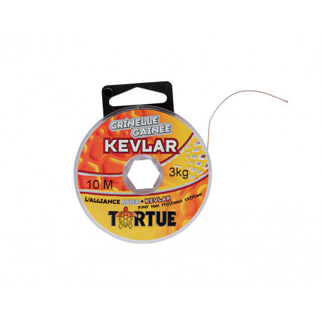 Crinelle TORTUE Gainée kevlar 10m 7kg