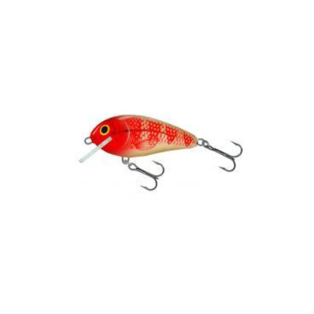 Leurre SALMO Butcher 5cm golden red head- flottant