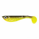 BERKLEY Pulse shad 11cm Brown chartreuse