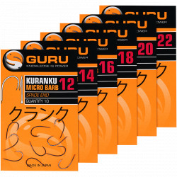 Hameçons GURU Kuranku à palette n°18