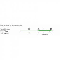 Soie RIO Mainstream Trout WF5 Flottante