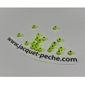Beads Tungstène Traun River Yellow 3.3mm 20 pcs