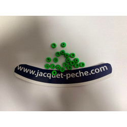 Bille Tungstène Traun River Chartreuse 3.3mm 20 pcs