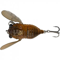 Leurre SAVAGE GEAR 3D Cicada 3.3cm 3.5gr Brown