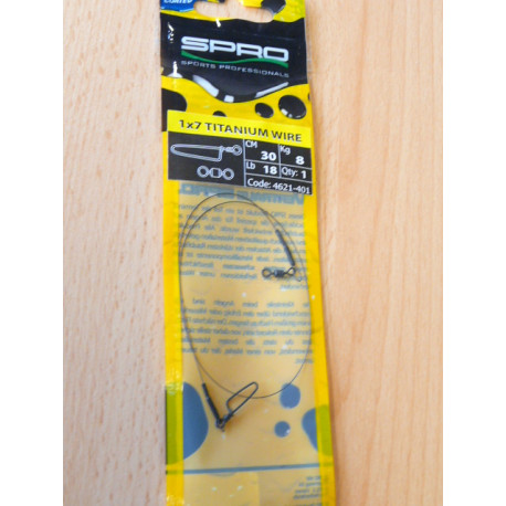Titanium SPRO Titanium 7 brins 50cm 27kg