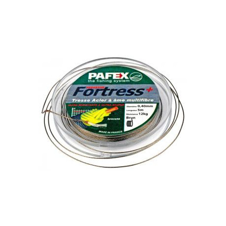 Tresse acier PAFEX Fortress 0.50mm 5m  25kg