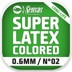 Elastique SENSAS Super Latex colored 6M Diam. 1.2mm