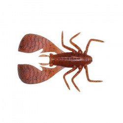 Leurre MEGABASS Fuwabug 1.8inch Ebimiso red flake