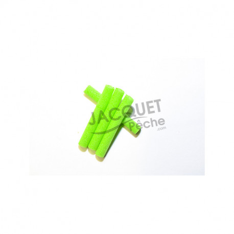 Booby tubes FLY SCENE small 4mm vert fluo