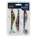 Kit Leurres ABU GARCIA Svartzonker Mcprey Prerigged Par 3 Real Series