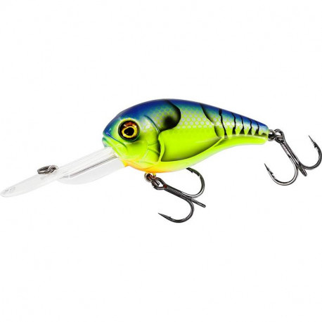 Leurre WESTIN Megabite DR Cranckbait 6cm 19gr Chart blue craw