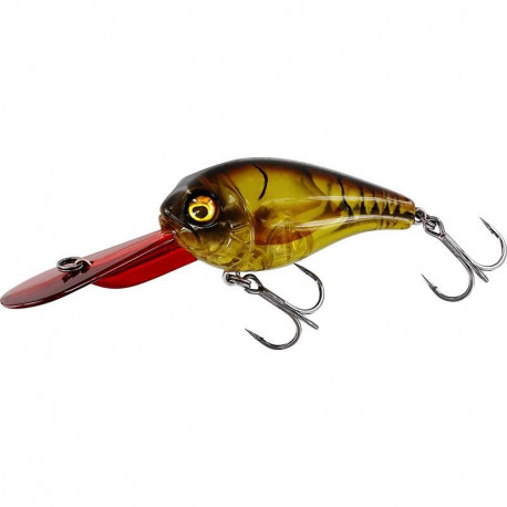 WESTIN Megabite DR Cranckbait 6cm 19gr Clear brown craw