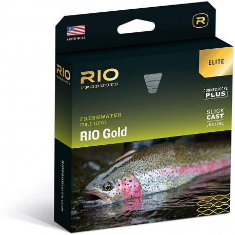 Line RIO Gold Slick Cast Elite WF4 Flottante