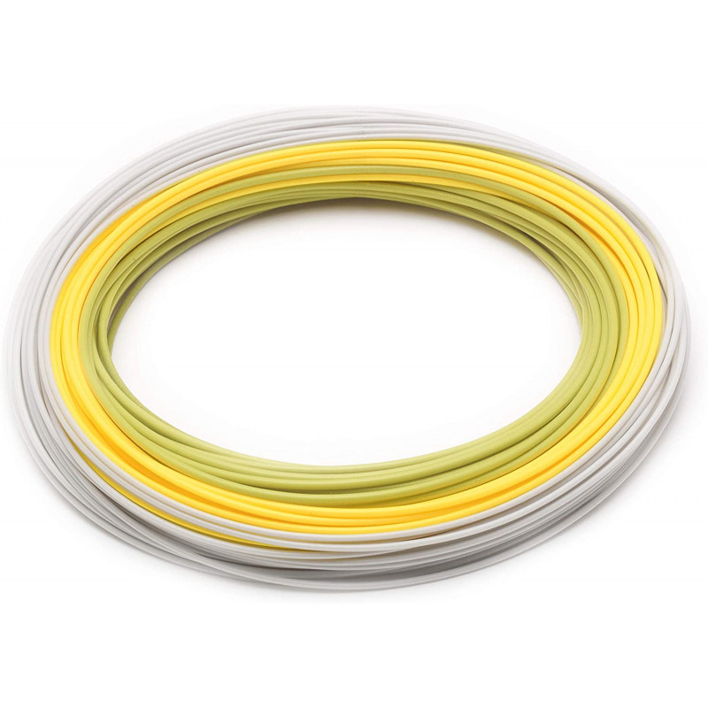 RIO Elite Perception Fly Line - Floating Trout Line, Green/Camo/Gray