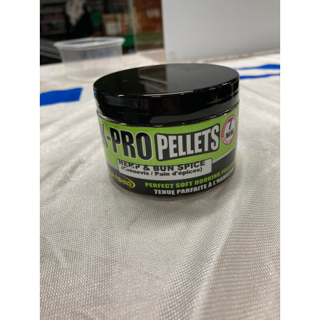 Pellets d'eschages FUN FISHING K-pro pellet chènevis/pain d'épice 7mm